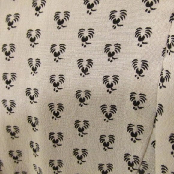 J.CREW Sleeveless Ruffled Silk Top Size 10 - Picture 6 of 7